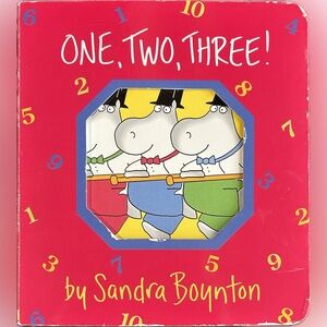 BUNDLE & SAVE 🎉 One, Two, Three! Board Book by Sandra Boynton